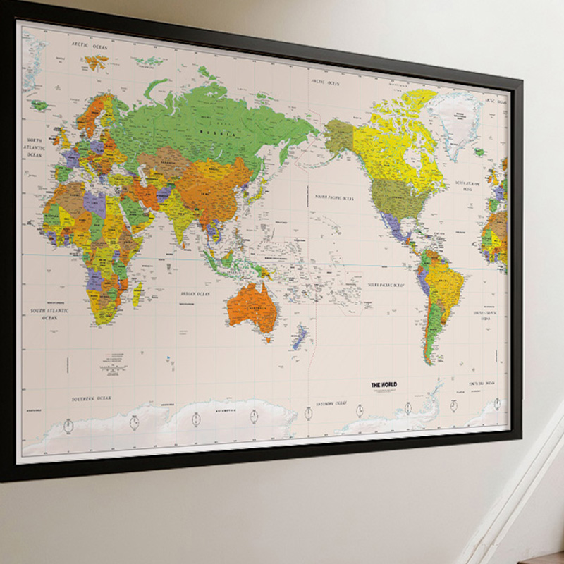 Star Map Poster - Mapa de parede, poliéster, mapa do
