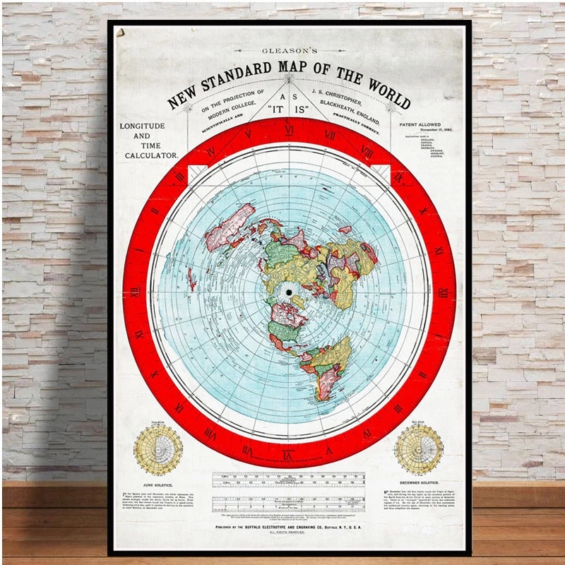 Star Map Poster - Pôster e impressões 1892 mapa da