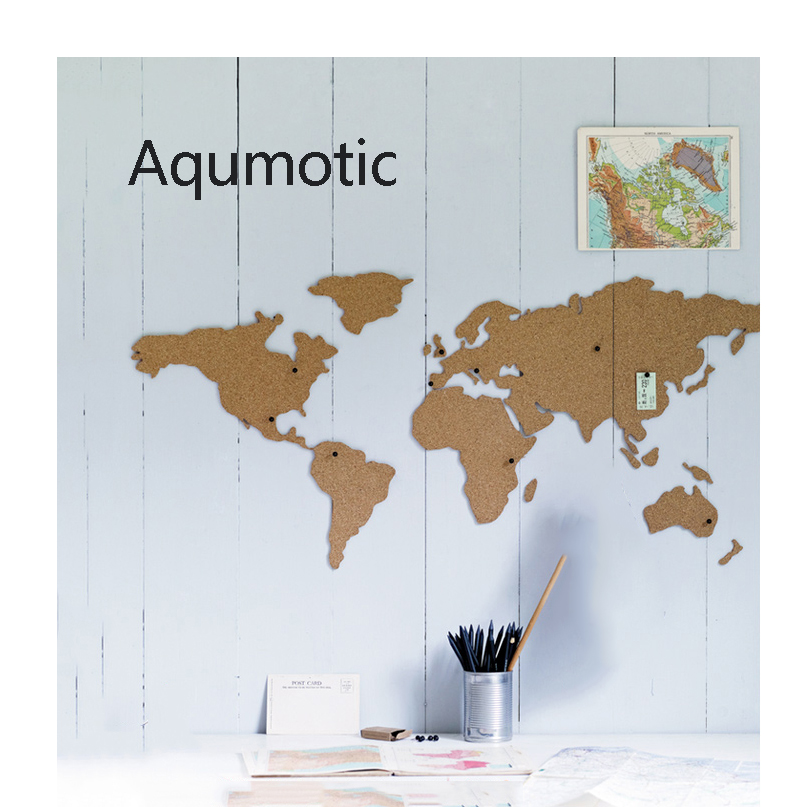 Aqumotic cortiça mapa do mundo - Star Map Poster avaliação e preço