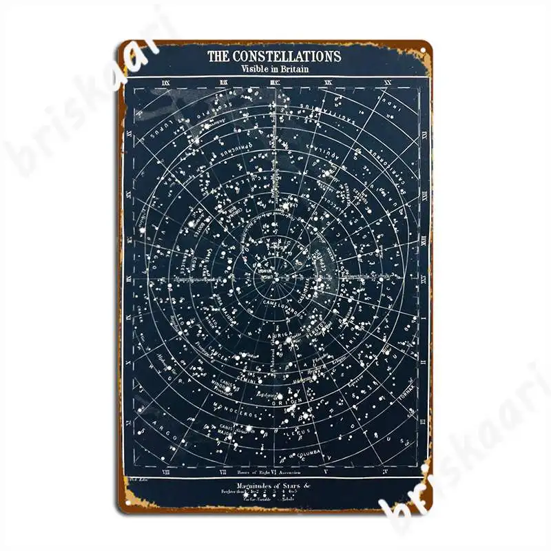 Pôster de mapa de constelações - Star Map Poster avaliação e preço