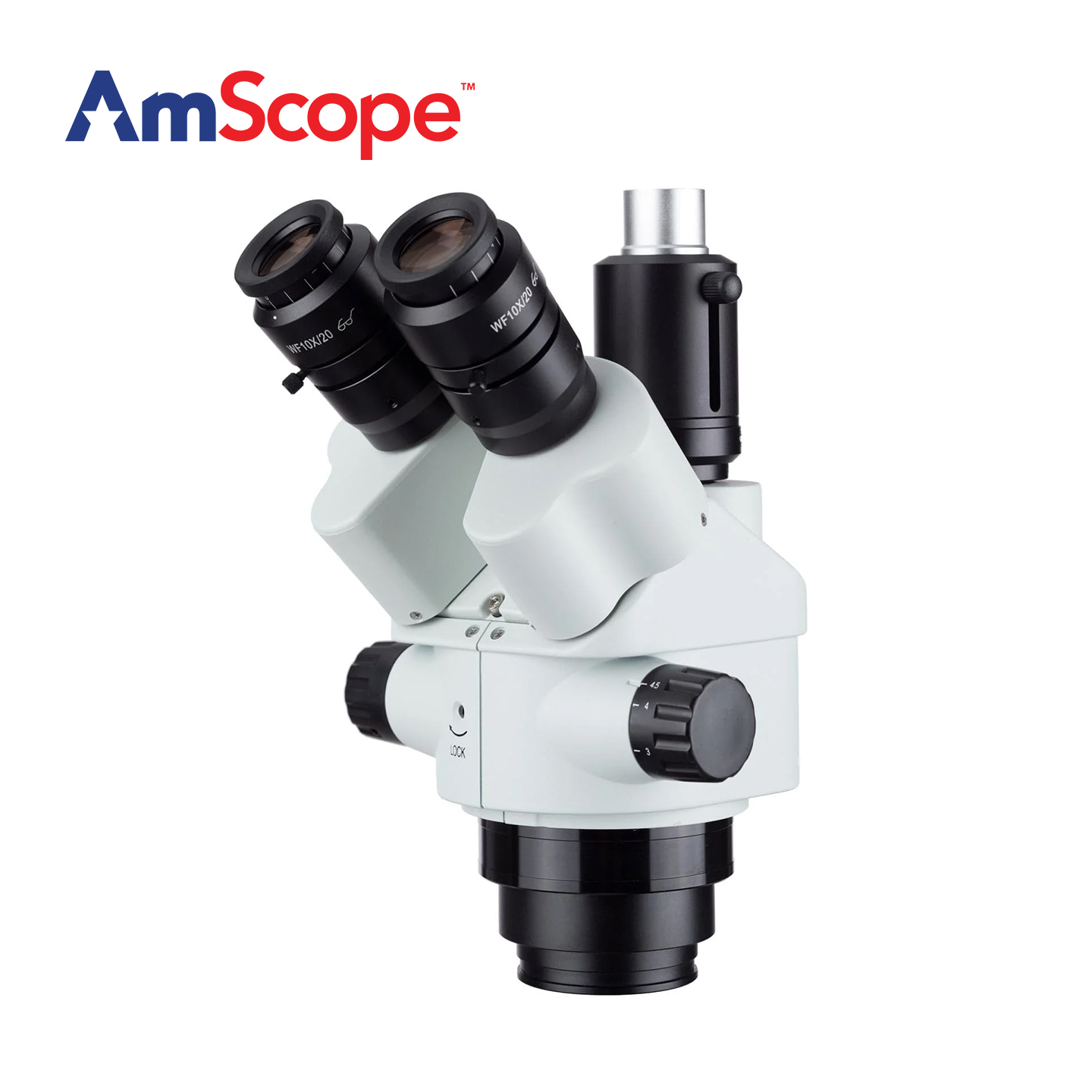 Cabeçote de Microscópio Estére - Amscope Microscope Stereo 7X-45X avaliação e preço