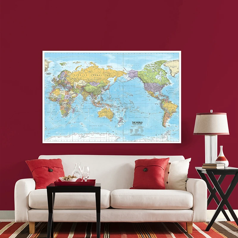 Mapa mundi 2012 tecido grande  - Star Map Poster avaliação e preço