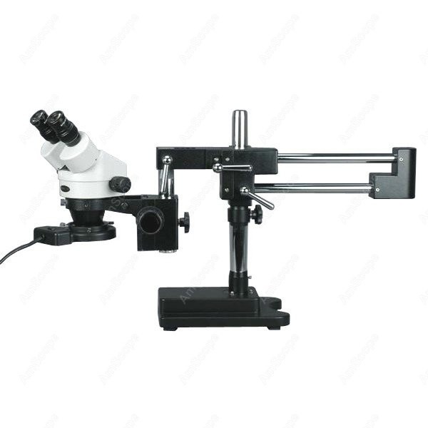 Microscópio estéreo com zoom b - Amscope Microscope Stereo 7X-45X avaliação e preço
