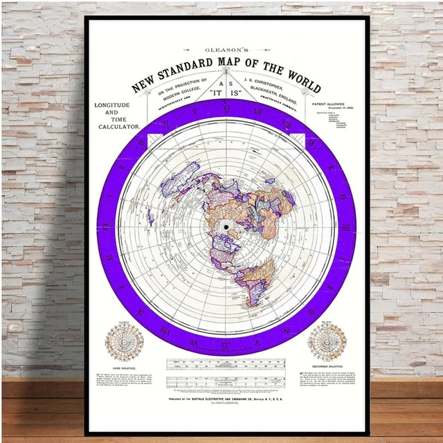 Pôster e impressões 1892 mapa  - Star Map Poster avaliação e preço