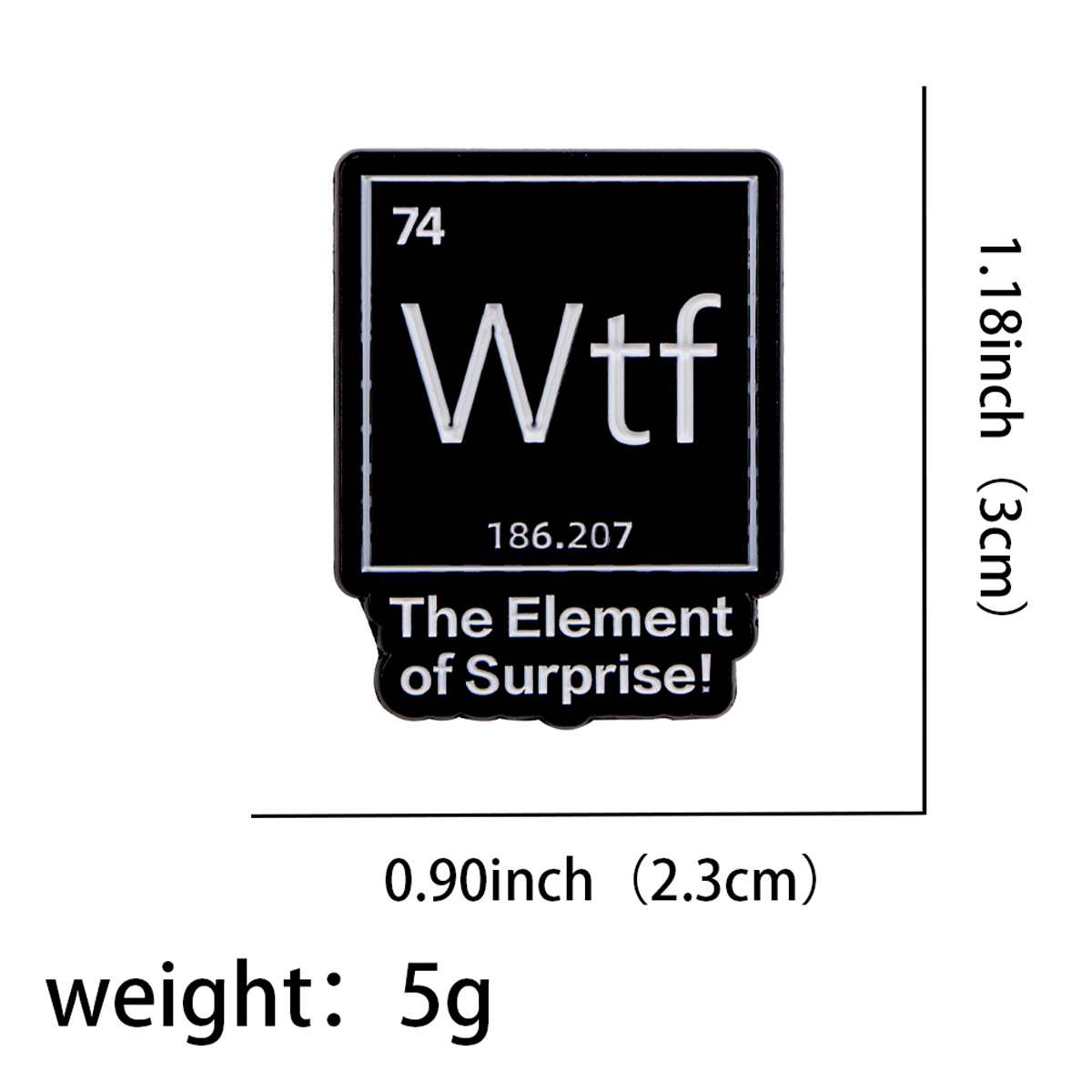 Elemento químico 74 alfinetes  - Science Bob avaliação e preço