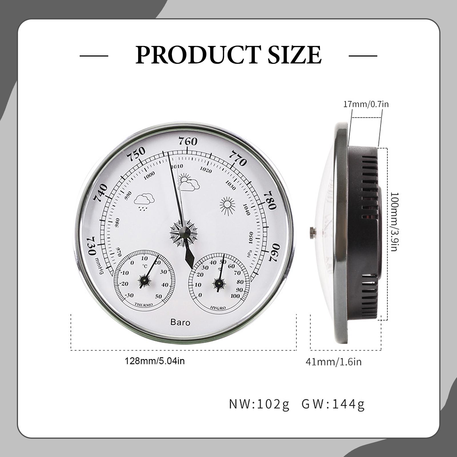 Estação Meteorológica Clássica - Barometer Analog Classic avaliação e preço