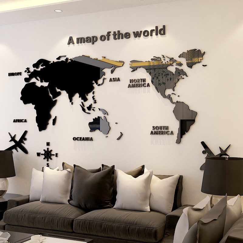 Mapa mundi nórdico acrílico de - Star Map Poster avaliação e preço